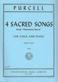 Purcell: 4 Sacred Songs for High Voice published by IMC