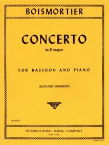 Boismortier: Concerto in D Major for Bassoon published by IMC