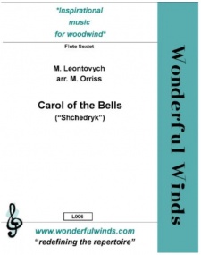 Leontovych: Carol of the Bells for Flute Sextet published by Wonderful Winds
