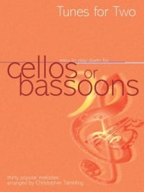 Tunes For Two - Cello or Bassoon published by Mayhew