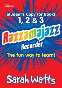 Razzamajazz - Recorder Student Books 1, 2 and 3 published by Mayhew