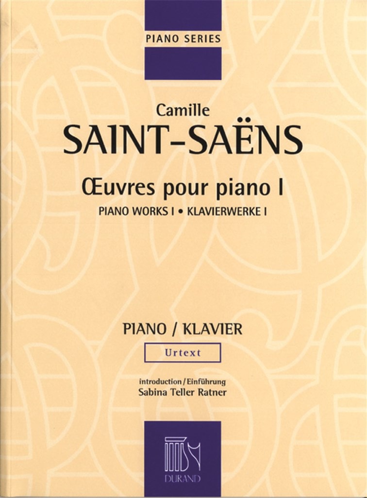 Saint-Saens: Oeuvres Pour Piano I published by Durand