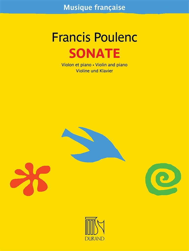 Poulenc: Sonata for Violin published by Durand