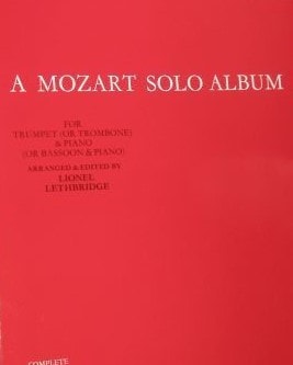 A Mozart Solo Album for Trumpet published by OUP
