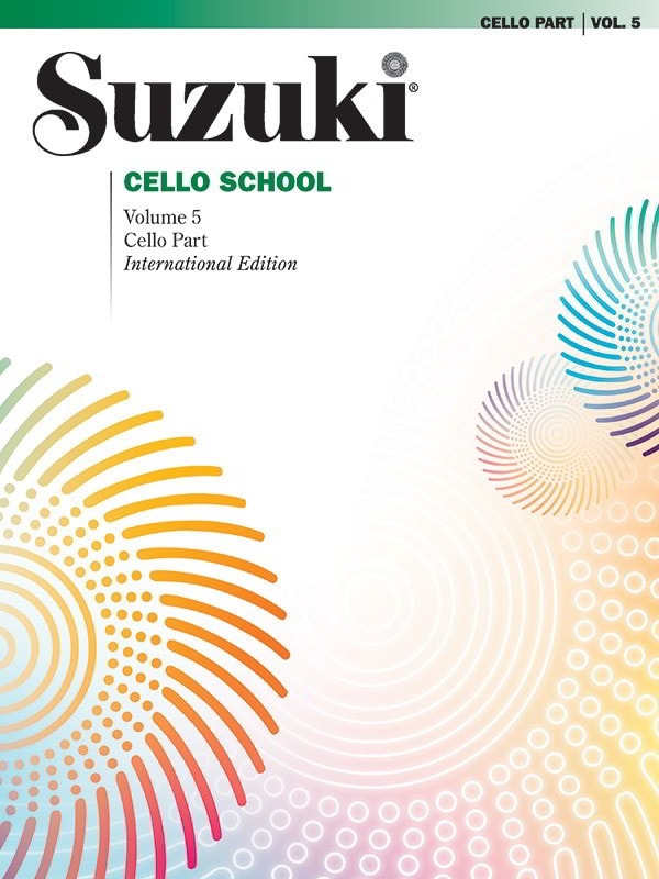 Suzuki Cello School Volume 5 published by Alfred (Cello Part)