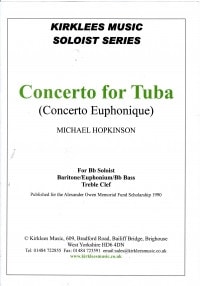 Hopkinson: Concerto (Euphonique) for Eb Tuba (Treble Clef) published by Kirklees