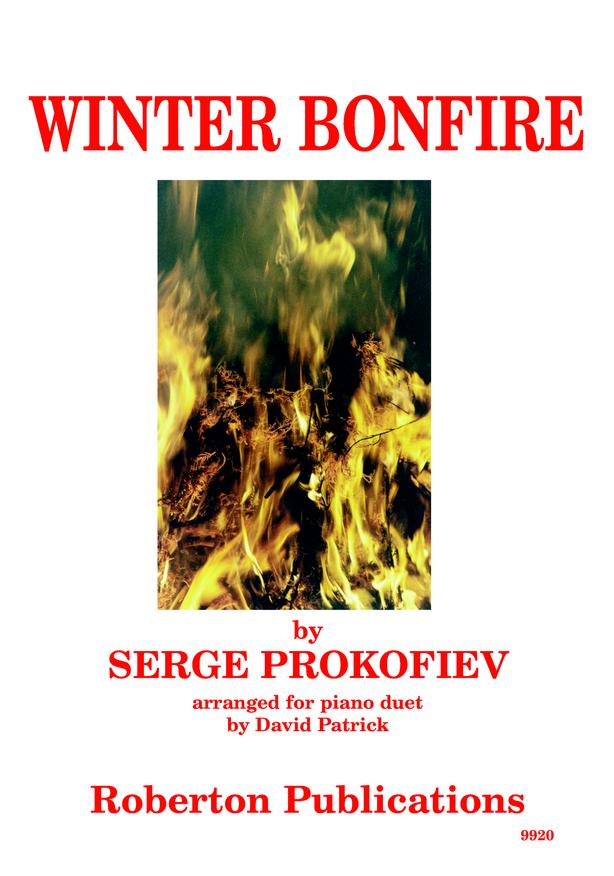 Prokofiev: Winter Bonfire for Piano Duet published by Roberton