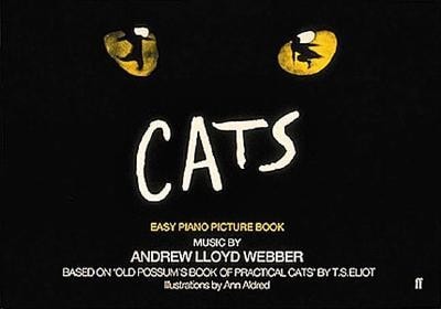 Cats : Easy Piano Picture Book by Lloyd Webber published by Faber