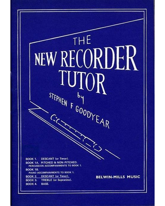New Recorder Tutor Book 2 published by Belwin Mills