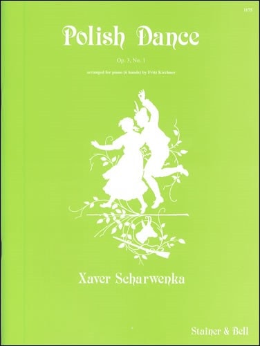 Scharwenka: Polish Dance in Eb minor, Opus 3 No. 1 for 6 Hands at the Piano published by Stainer & Bell