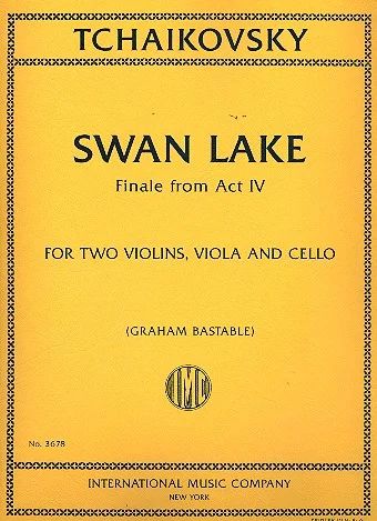 Tchaikovsky: Finale from Act IV of Swan Lake for String Quartet published by IMC