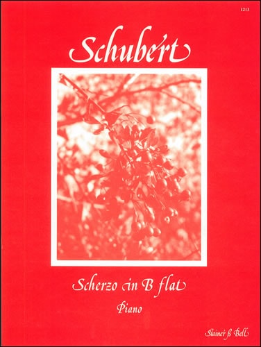 Schubert: Scherzo in Bb D593 for Piano published by Stainer & Bell