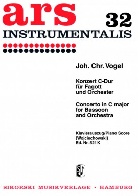 Vogel: Concerto In C Major for Bassoon published by Sikorski