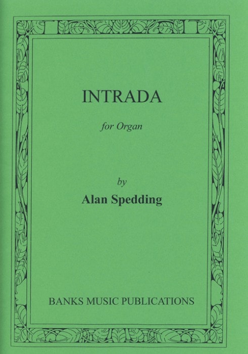 Spedding: Intrada for Organ published by Banks
