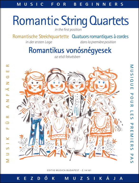 Music for Beginners - Romantic String Quartet Music in the First Position published by EMB