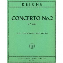 Reiche: Concerto No 2 in A for Trombone published by IMC