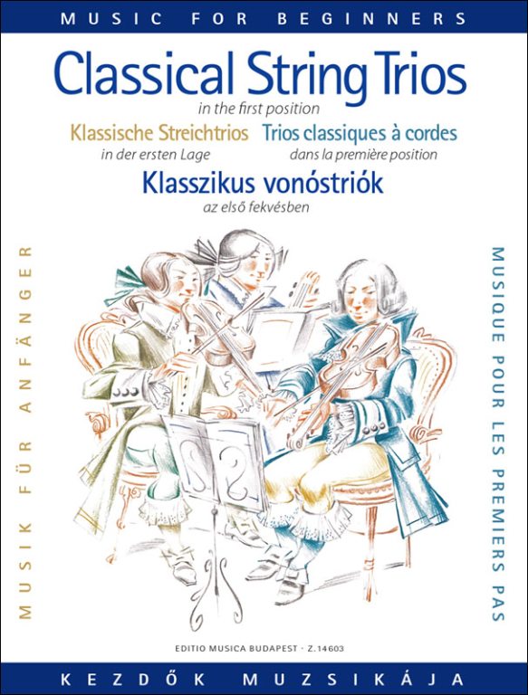 Music for Beginners - Classical String Trio Music in the First Position published by EMB