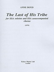 Boyd: The Last of His Tribe SSA published by Faber