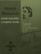 Wieniawski: Legende Opus 17 for Violin published by PWM