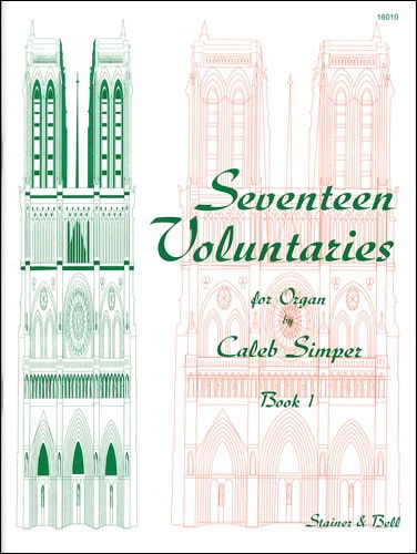 Simper: Seventeen Voluntaries Book 1 for Organ published by Stainer & Bell
