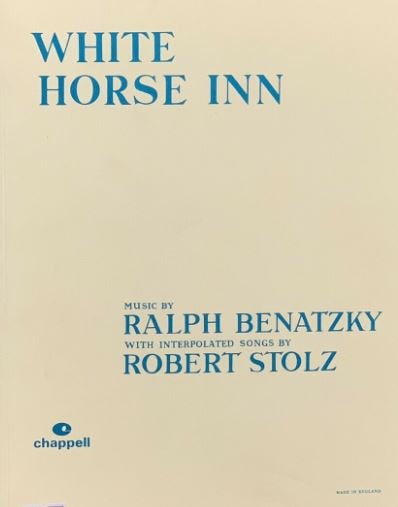White Horse Inn - Vocal Score published by IMP