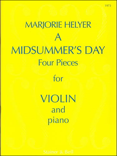 Helyer: Midsummers Day for Violin published by Stainer & Bell
