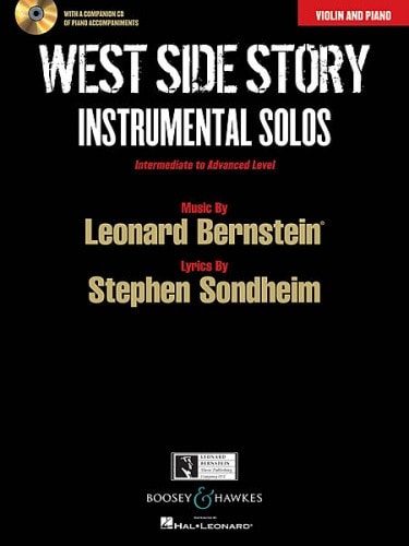 West Side Story Instrumental Solos - Violin published by Boosey & Hawkes (Book & CD)