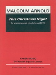 Arnold: This Christmas Night SATB published by Faber