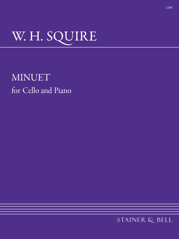 Squire: Minuet for Cello published by Stainer and Bell