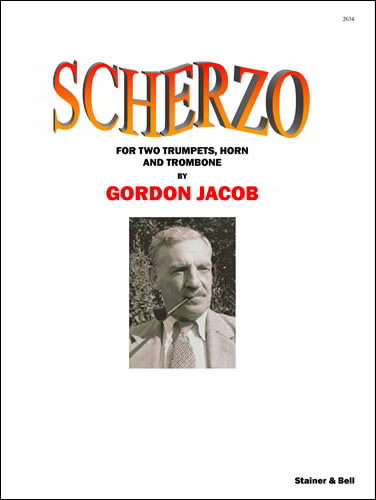 Jacob: Scherzo for Brass Ensemble published by Stainer and Bell