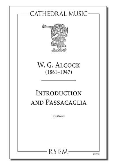 Alcock: Introduction and Passacaglia for Organ published by Cathedral Music