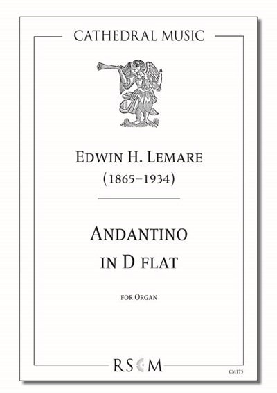 Lemare: Andantino in Db for Organ published by Cathedral Music