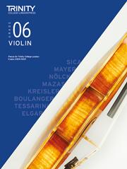Trinity Violin Exam Pieces - Grade 6 from 2020 (Score & Part)