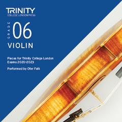 Trinity Violin Exam Pieces from 2020 Grade 6 CD Only