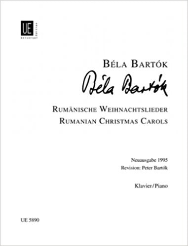 Bartok: Romanian Christmas Songs for Piano published by Universal