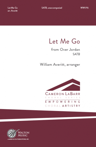 Hartsough: Let Me Go SATB published by Walton