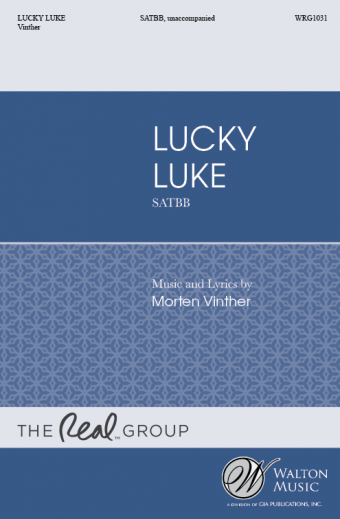 Vinther: Lucky Luke SATBB published by Walton