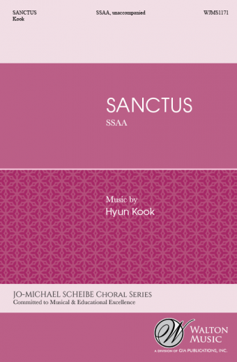 Kook: Sanctus SSAA published by Walton