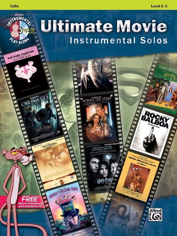 Ultimate Movie Instrumental Solos - Cello published by Alfred (Book & CD)