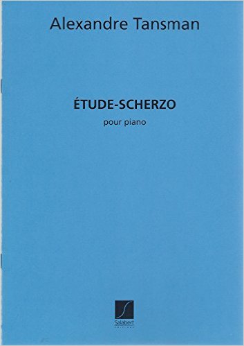 Tansman: Etude-Scherzo for Piano published by Salabert
