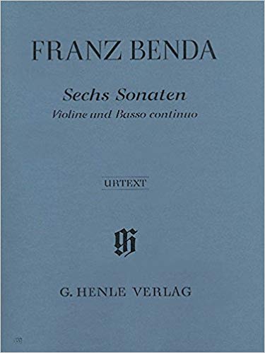 Benda: 6 Sonatas for Violin published by Henle Urtext