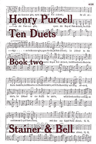 Purcell: Ten Duets Book 2 published by Stainer and Bell
