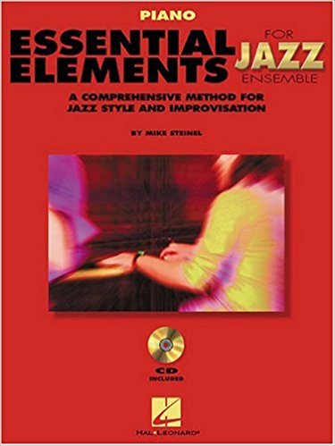Essential Elements Jazz Ensemble - Piano published by Hal Leonard (Book & CD)