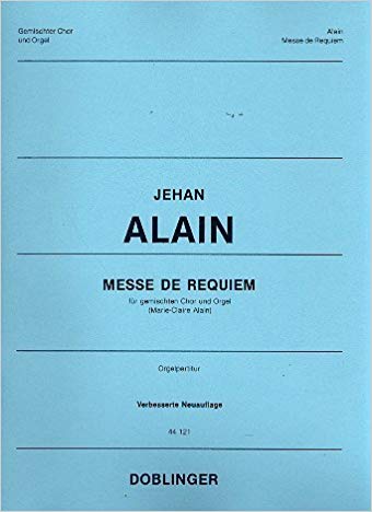 Alain: Messe de Requiem published by Doblinger - Vocal Score