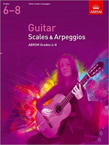 ABRSM Scales and Arpeggios Grades 6-8 for Guitar