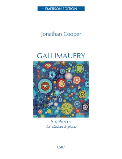 Cooper: Gallimaufry for Clarinet published by Emerson