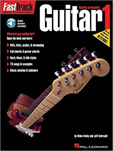 Fast Track Guitar: 1 published by Hal Leonard (Book/Online Audio)