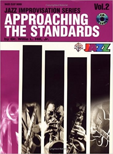 Approaching the Standards Volume 2 Bass Clef published by Warner (Book & CD)