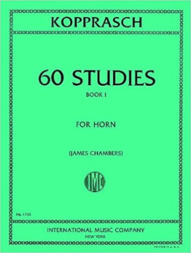Kopprasch: 60 Studies Volume 1 for French Horn published by IMC