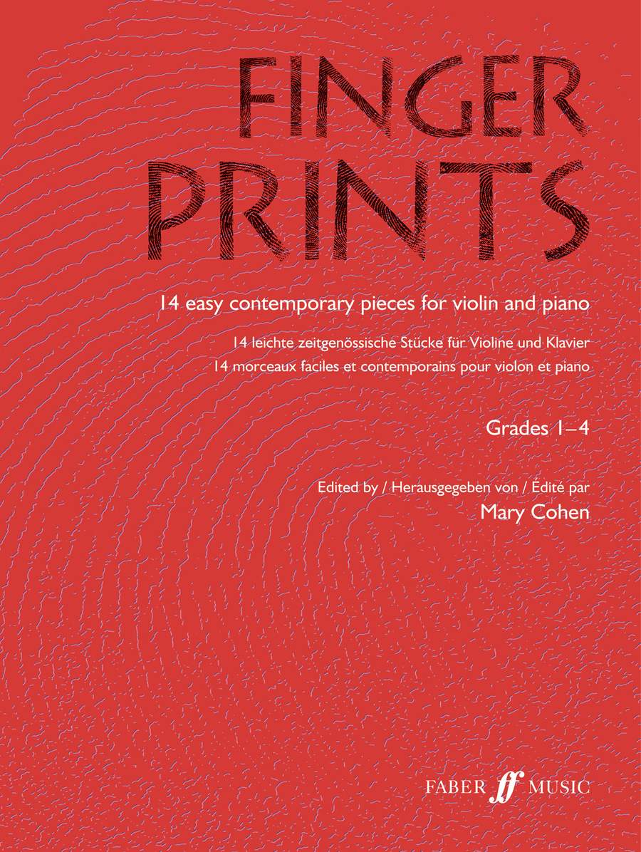 Fingerprints for Violin published by Faber
